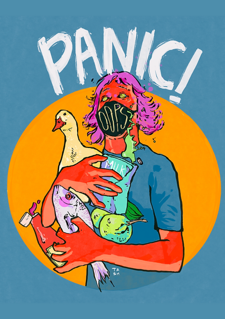 Covid Artwork (Panic)